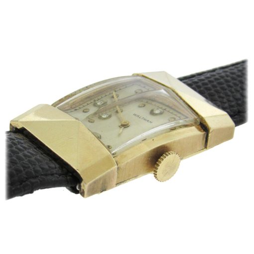 Waltham Stylized Vintage Tank Watch, Circa 1940's - Image 3