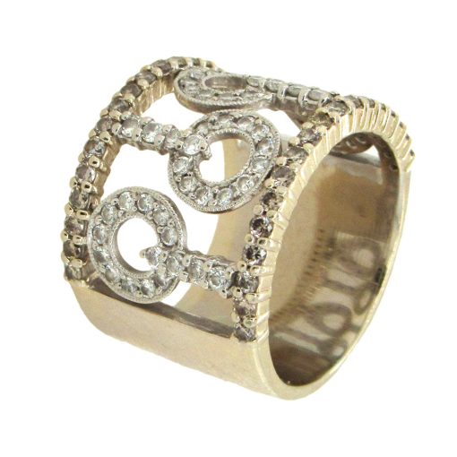 Diamond Lollipop Band Ring - Image 2