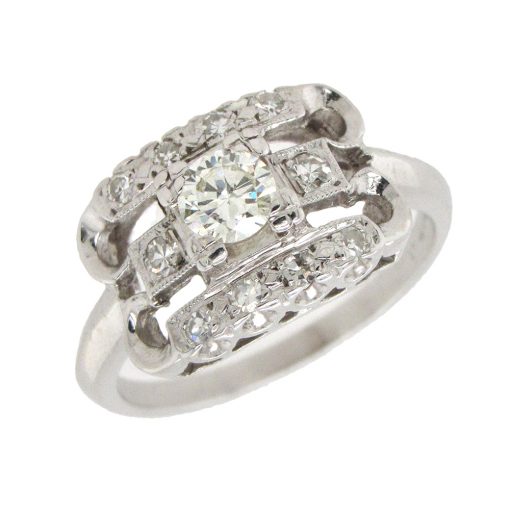 Estate Diamond Ring - Image 5