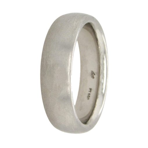 Whitney Boin: Platinum Wedding Band - Image 2