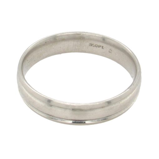Christian Bauer: Platinum Wedding Band - Image 4