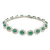 Emerald and Diamond Bracelet
