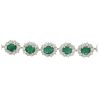 Emerald and Diamond Bracelet - Image 4