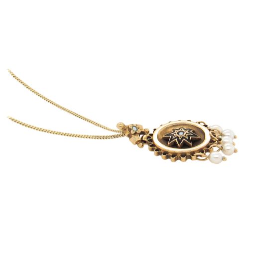 Victorian 8 Pointed Star Pendant - Image 4