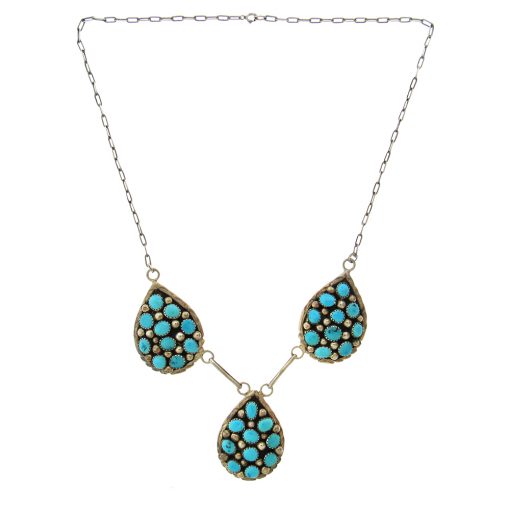 Marie Thompson: Turquoise Teardrop Necklace - Image 2
