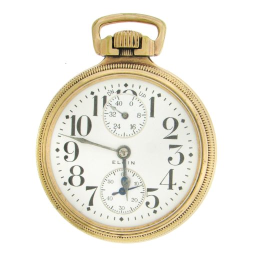 elgin railroad pocket watch