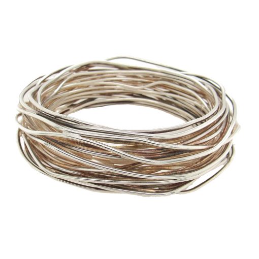 Sterling Wire Wrap Bracelet - Image 3