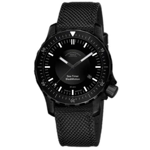 Muhle Sea-Timer Black Motion Wristwatch - Image 2