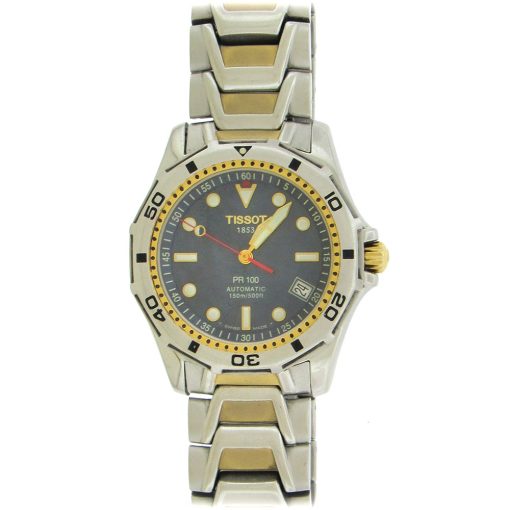 Two-Tone Tissot P100 Divermatic Wristwatch - Image 2