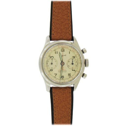 Stainless Steel Vintage Chronograph - Image 2