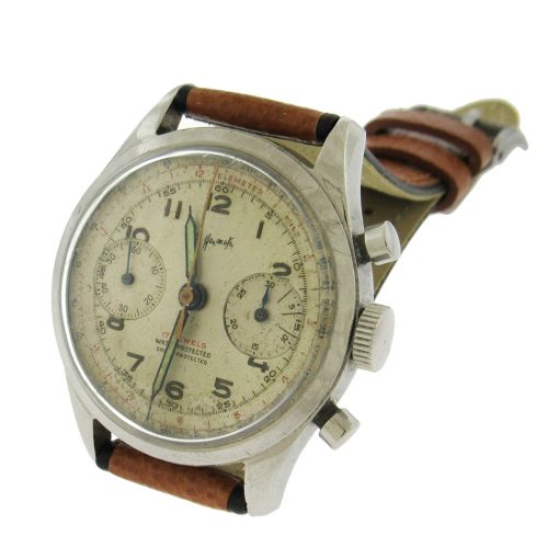 Stainless Steel Vintage Chronograph - Image 4