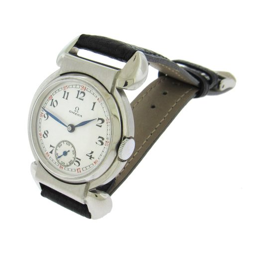 Stainless Steel Vintage Omega Scarab Wristwatch - Image 5