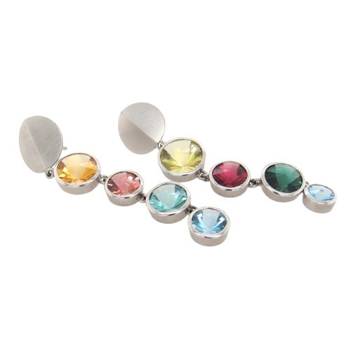 Bernd Munsteiner: Gemstone Chandelier Earrings - Image 3