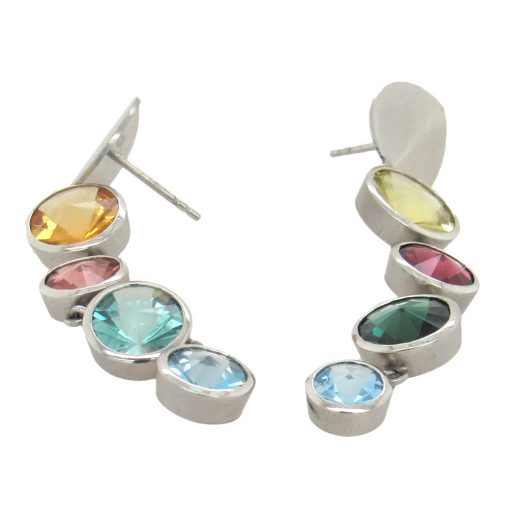 Bernd Munsteiner: Gemstone Chandelier Earrings - Image 4