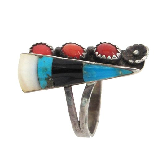 Zuni Inlay Ring - Image 2