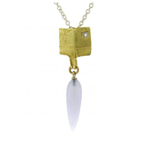 Marco Borghesi: Blue Chalcedony Pendant