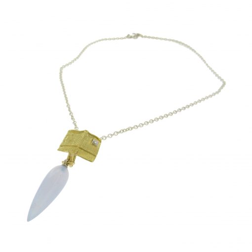 Marco Borghesi: Blue Chalcedony Pendant - Image 4