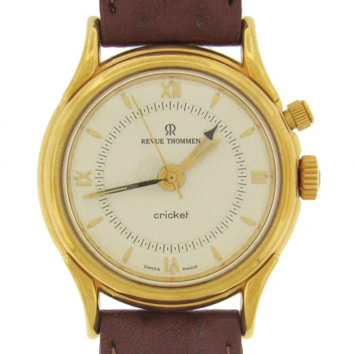 Swiss Made Cricket Alarm Wristwatch