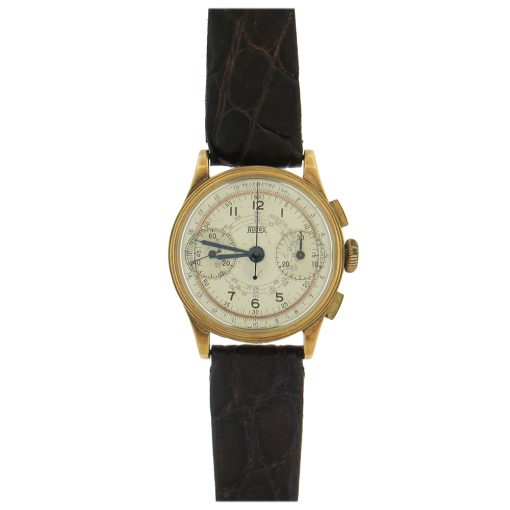 Vintage 14K Swiss Chronograph - Image 2