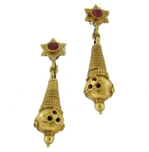 Etruscan Design Earrings
