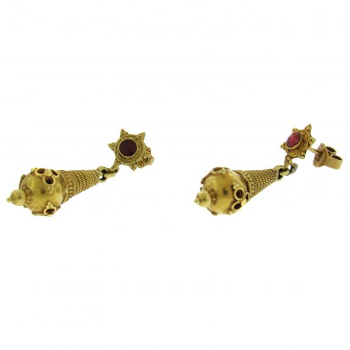 Etruscan Design Earrings - Image 3