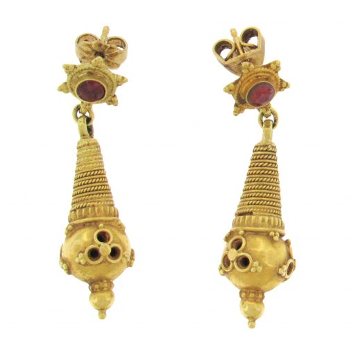 Etruscan Design Earrings - Image 5