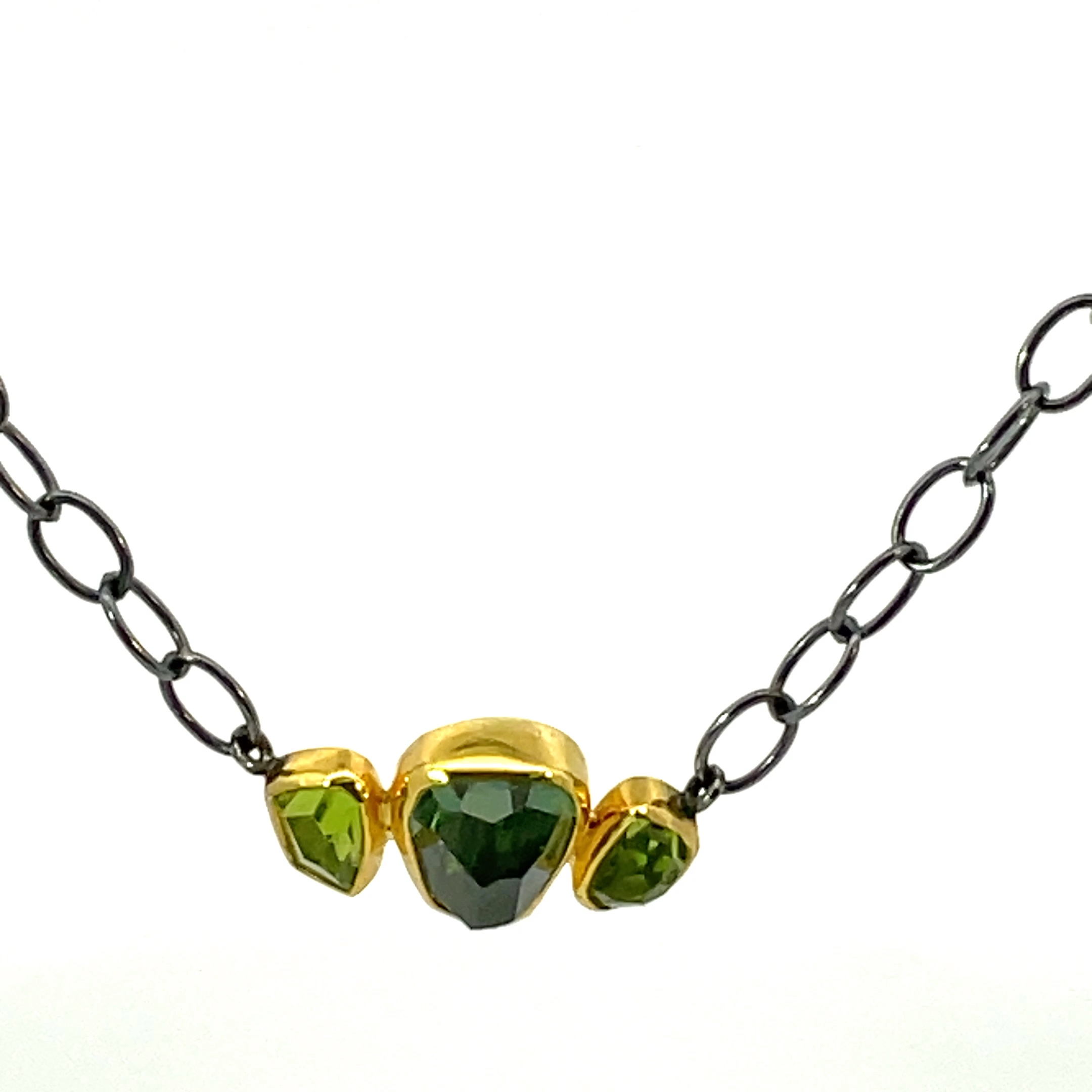 Margoni Studio: Peridot Green Amethyst Necklace - Image 3