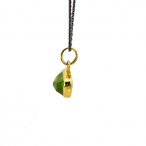 Margoni Studio: Peridot Pendant Necklace - Image 6