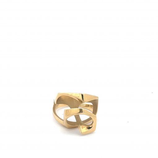 Abstract Sculptural Ring, Circa 1980's - Image 6