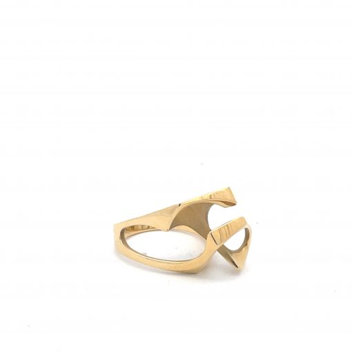 Abstract Sculptural Ring, Circa 1980's - Image 4