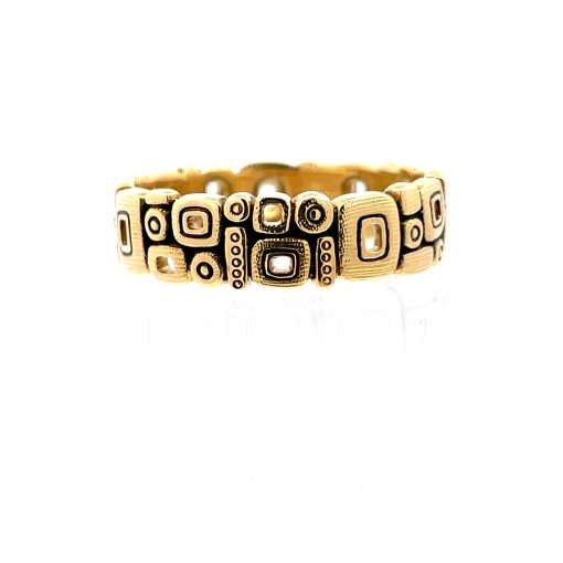 Alex Sepkus: 18K 'Little Windows' Ring - Image 2
