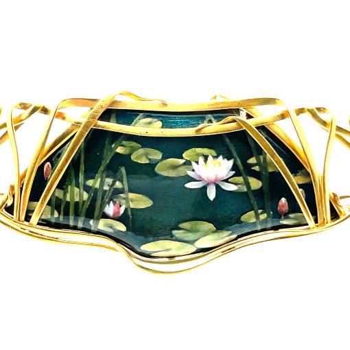 Larissa Podgoretz: 'Water Lilies' Necklace