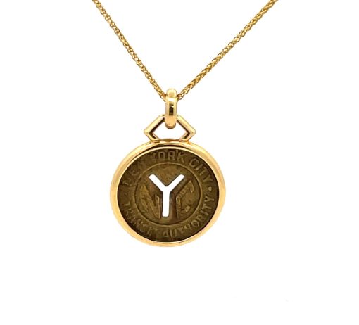 Michael Bondanza: NYC Subway Token Necklace