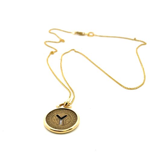 Michael Bondanza: NYC Subway Token Necklace - Image 3