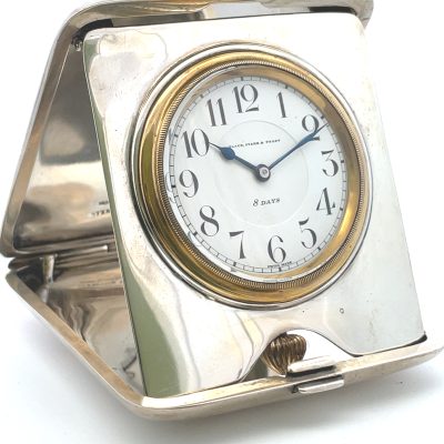 Vintage BSF Sterling Travel Clock