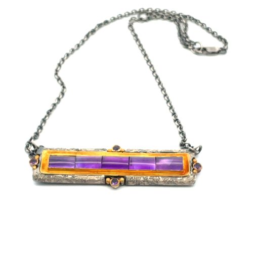 Michael Jensen: Amethyst Necklace - Image 2