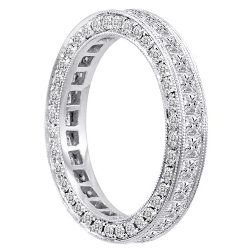 Princess-Cut Diamond Eternity Ring - Image 2