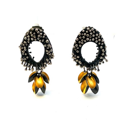 So Young Park: Beaded Drop Earrings