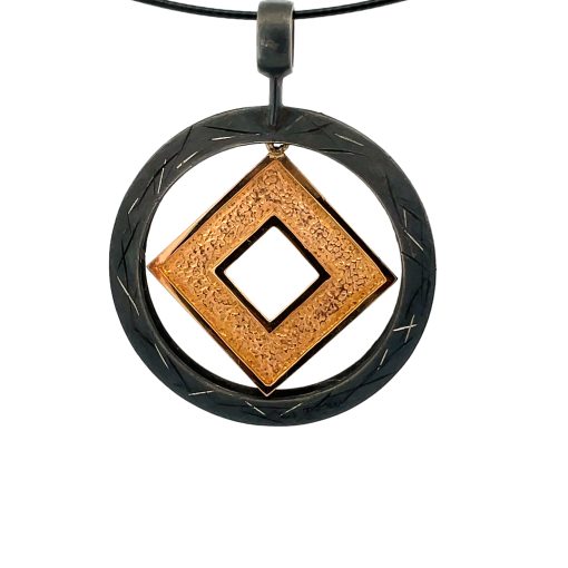 Eddie Sakamoto: Circling the Square Necklace - Image 4