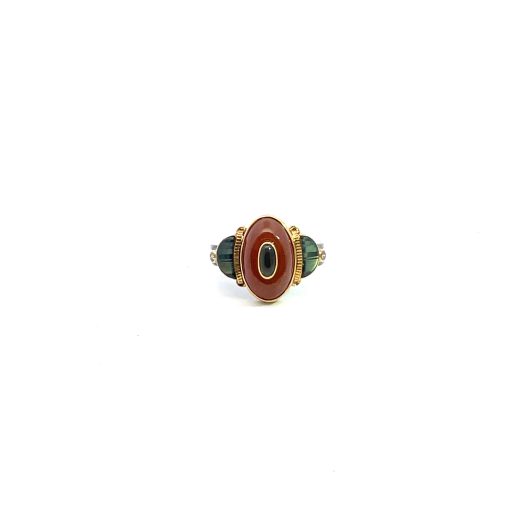 Michael Boyd: Opal Black Sapphire Ring - Image 6