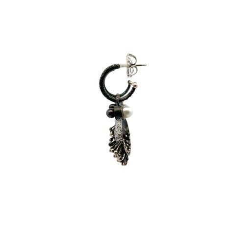 So Young Park: Reversible Pearl Day/Night Earrings - Image 2