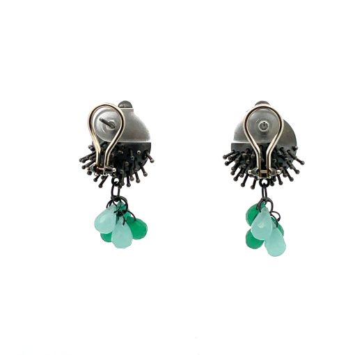 So Young Park: Briolette Drop Earrings - Image 5