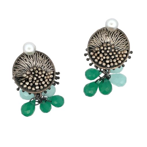So Young Park: Briolette Drop Earrings - Image 2