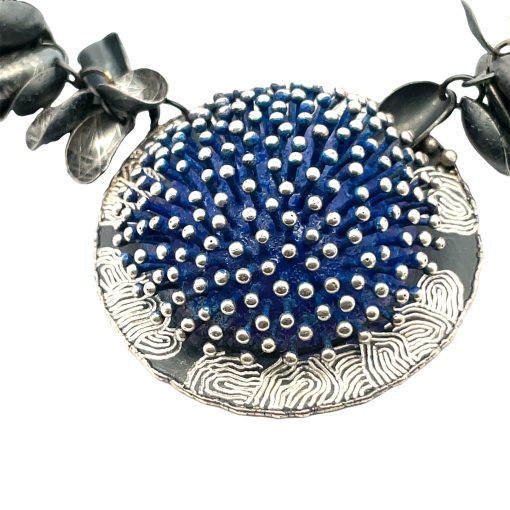 So Young Park: Blue Cloud Necklace - Image 4