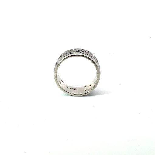 Alex Sepkus: Platinum 'Old Bridge' Diamond Band - Image 4