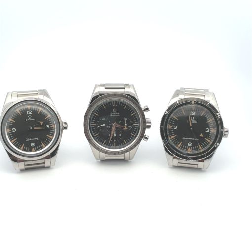 Omega 1957 Anniversary Set of Three: Railmaster, Speedmaster, Seamaster - Image 2