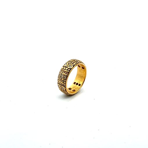 Alex Sepkus: Carved Diamond Band - Image 3