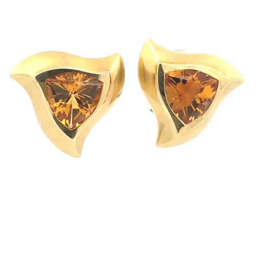 Angela Cummings: Natural Citrine Earrings - Image 4