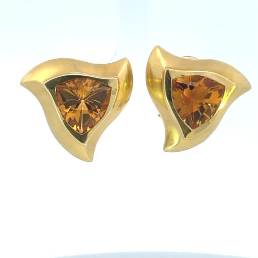 Angela Cummings: Natural Citrine Earrings - Image 2