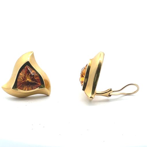 Angela Cummings: Natural Citrine Earrings - Image 3
